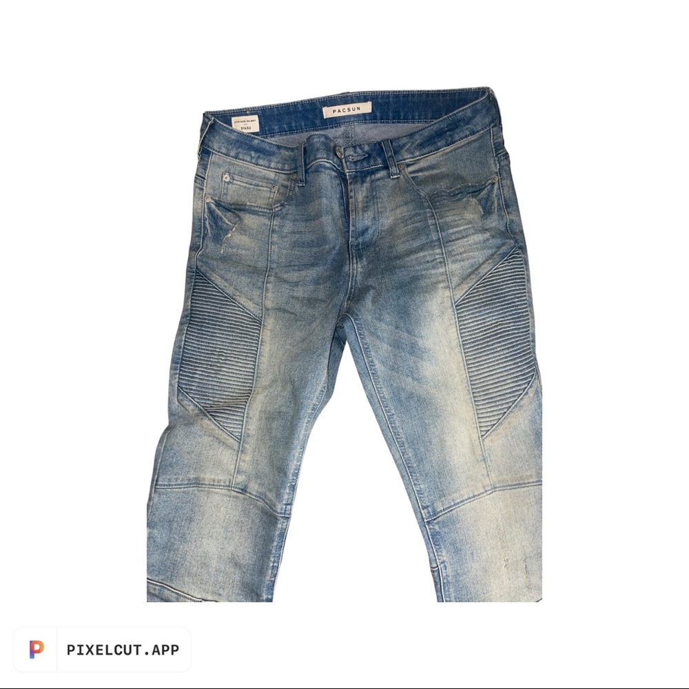 PACSUN Biker Jeans